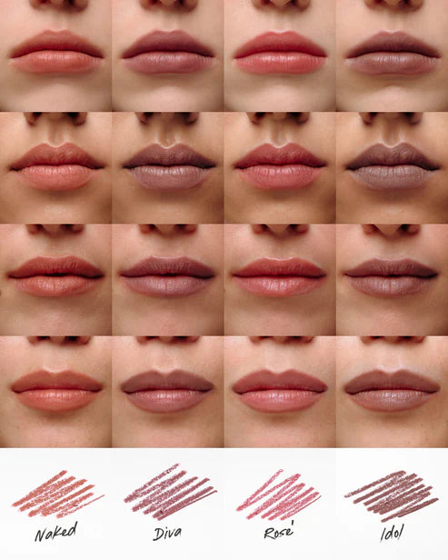 Олівець для губ Unico LIP PENCIL with peptides NAKED