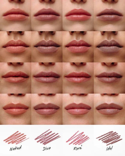 Олівець для губ Unico LIP PENCIL with peptides NAKED