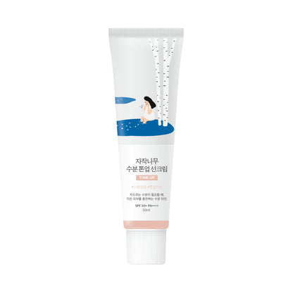 Тонувальний сонцезахисний крем з березовим соком ROUND LAB Birch Juice Moisturizing Tone Up Sunscreen 50 ml