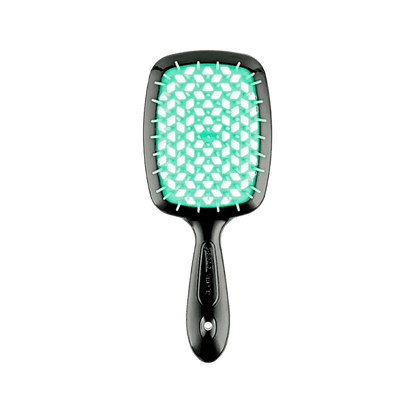 Щітка для волосся Janeke Superbrush The Original Italian Patent Black And Mint