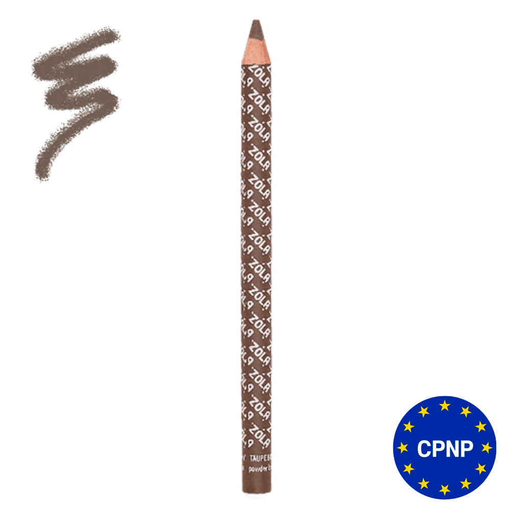 Олівець для брів пудровий ZOLA Powder Brow Pencil Taupe Brown