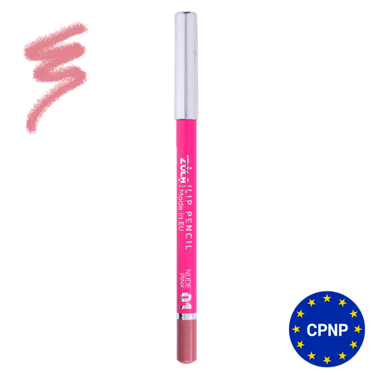 Олівець для губ ZOLA Lip Pencil 01 Nude Pink