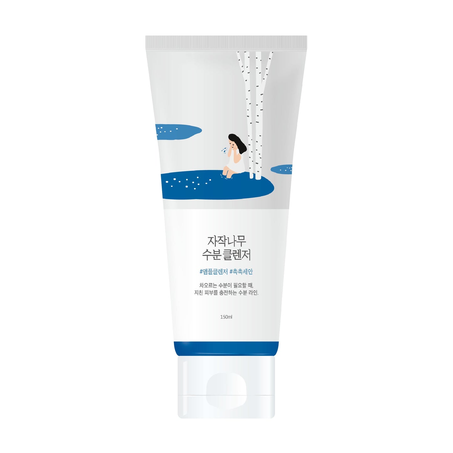 Гель для очищення шкіри з березовим соком ROUND LAB Birch Juice Moisturizing Cleanser 150 ml