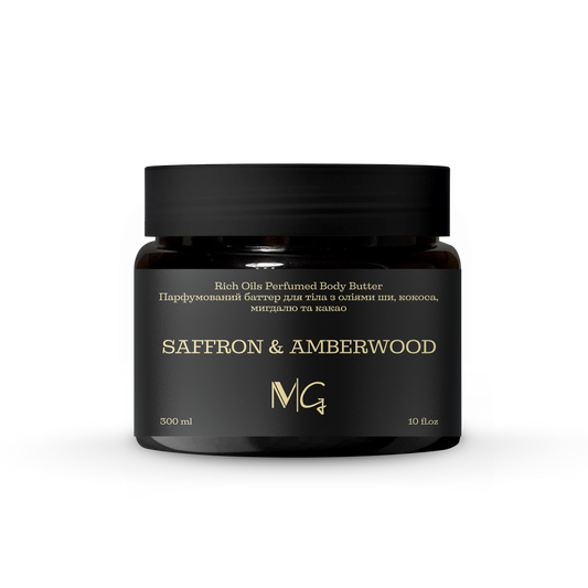Батер парфумований  MG "Saffron & Amberwood", 400 ml