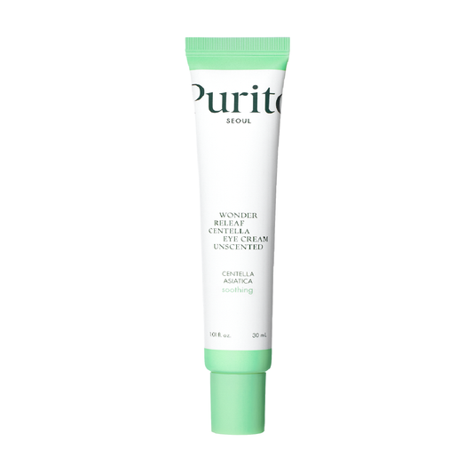 Крем для повік з центеллою та пептидами без ефірних олій Purito Seoul Wonder Releaf Centella Eye Cream Unscented, 30 ml