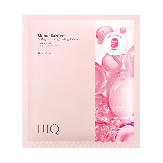 Гідрогелева маска з колагеном UIQ Biome Barrier™ Collagen Firming Hydrogel Mask, 40 g