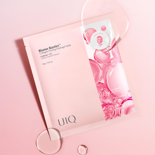 Гідрогелева маска з колагеном UIQ Biome Barrier™ Collagen Firming Hydrogel Mask, 40 g
