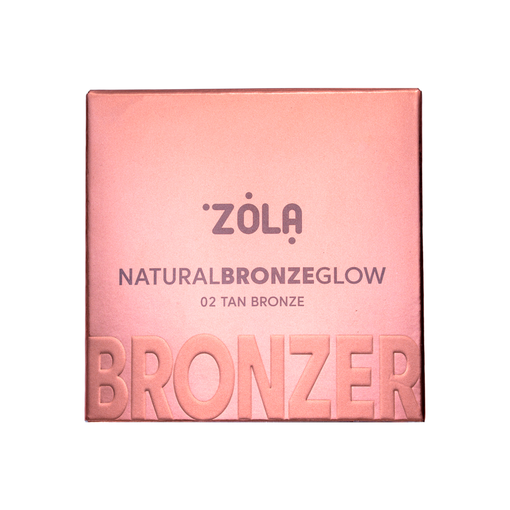 Бронзер ZOLA Natural Bronze Glow 02 Бронзова засмага Tan Bronze