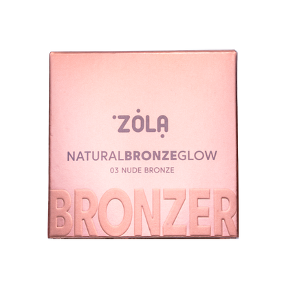 Бронзер ZOLA Natural Bronze Glow 03 Нюдова бронза Nude Bronze