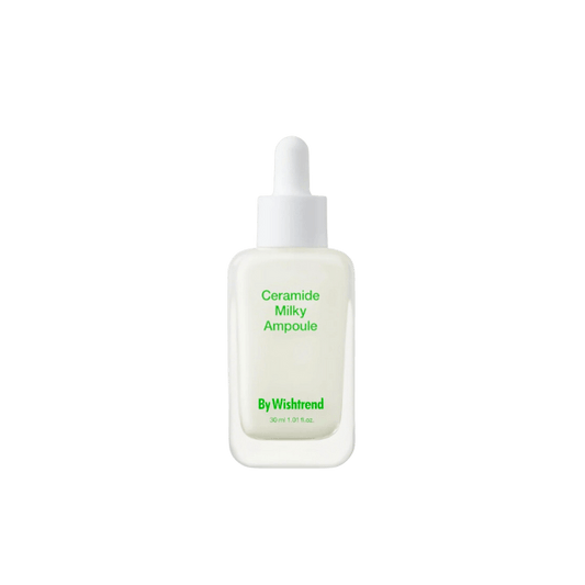 Відновлювальна заспокійлива ампула для обличчя BY WISHTREND Ceramide Milky Ampoule, 30 ml