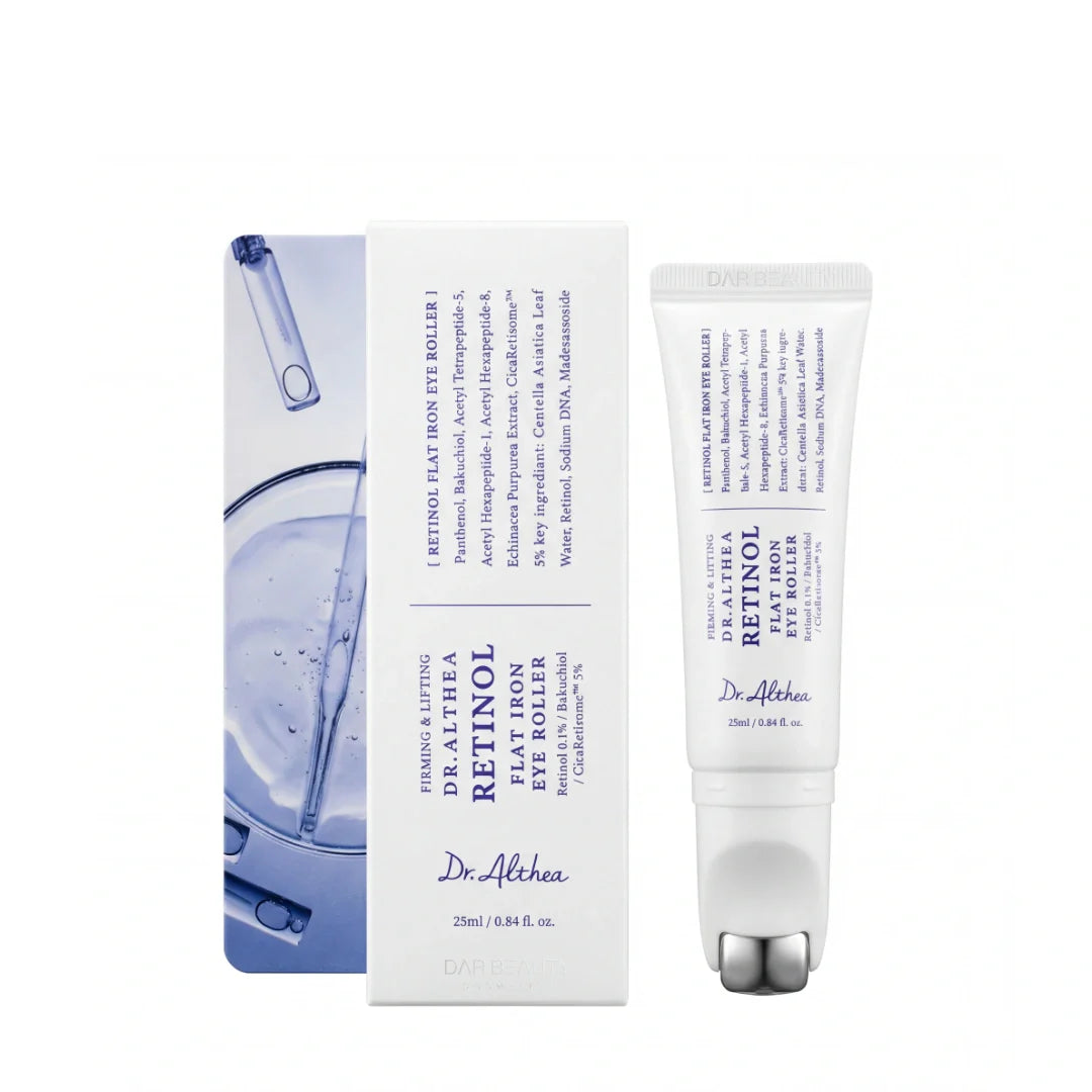 Крем для шкіри навколо очей з ретинолом та пептидами Dr. Althea Retinol Flat Iron Eye Roller, 25ml