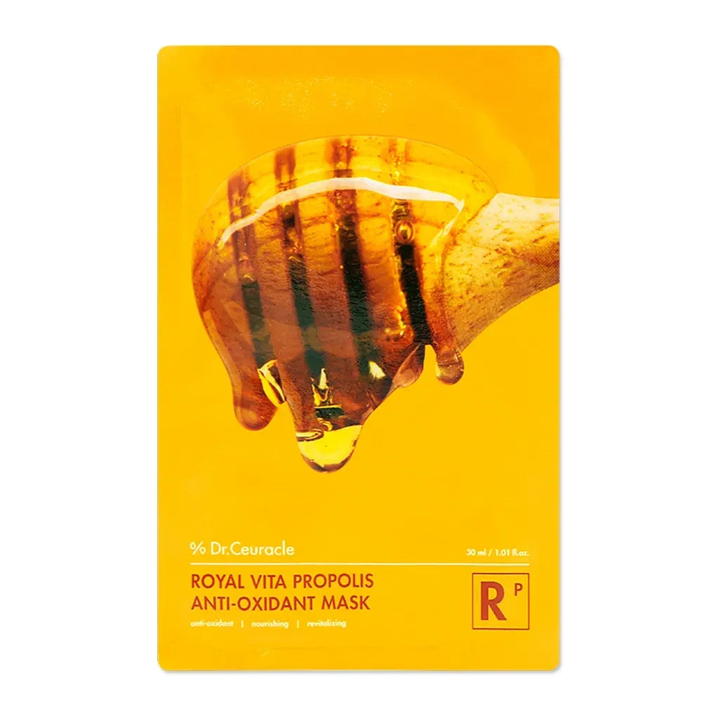 Антиоксидантна маска з екстрактом прополісу Dr.Ceuracle Vita Propolis Antioxidant Mask, 30 ml