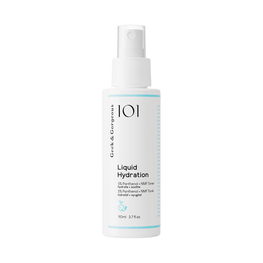 Спрей-тонер з пантенолом Geek & Gorgeous Liquid Hydration, 110 ml