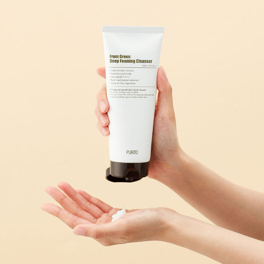 Пінка для очищення шкіри Purito Seoul From Green Deep Foaming Cleanser, 150 ml