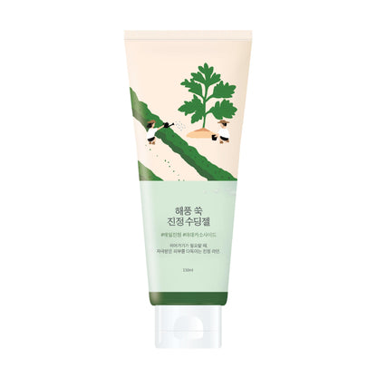 Заспокійливий гель з морським полином ROUND LAB Mugwort Calming Soothing Gel, 150 ml