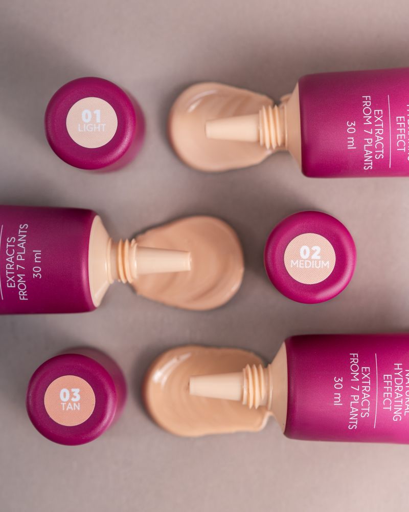 Основа тональна ZOLA NUDE SKIN 01 LIGHT