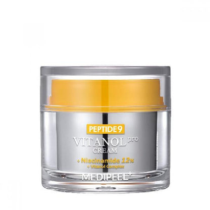 Крем для обличчя з пептидами і комплексом вітанолу Medi-Peel Peptide 9 Vitanol Cream Pro, 50ml