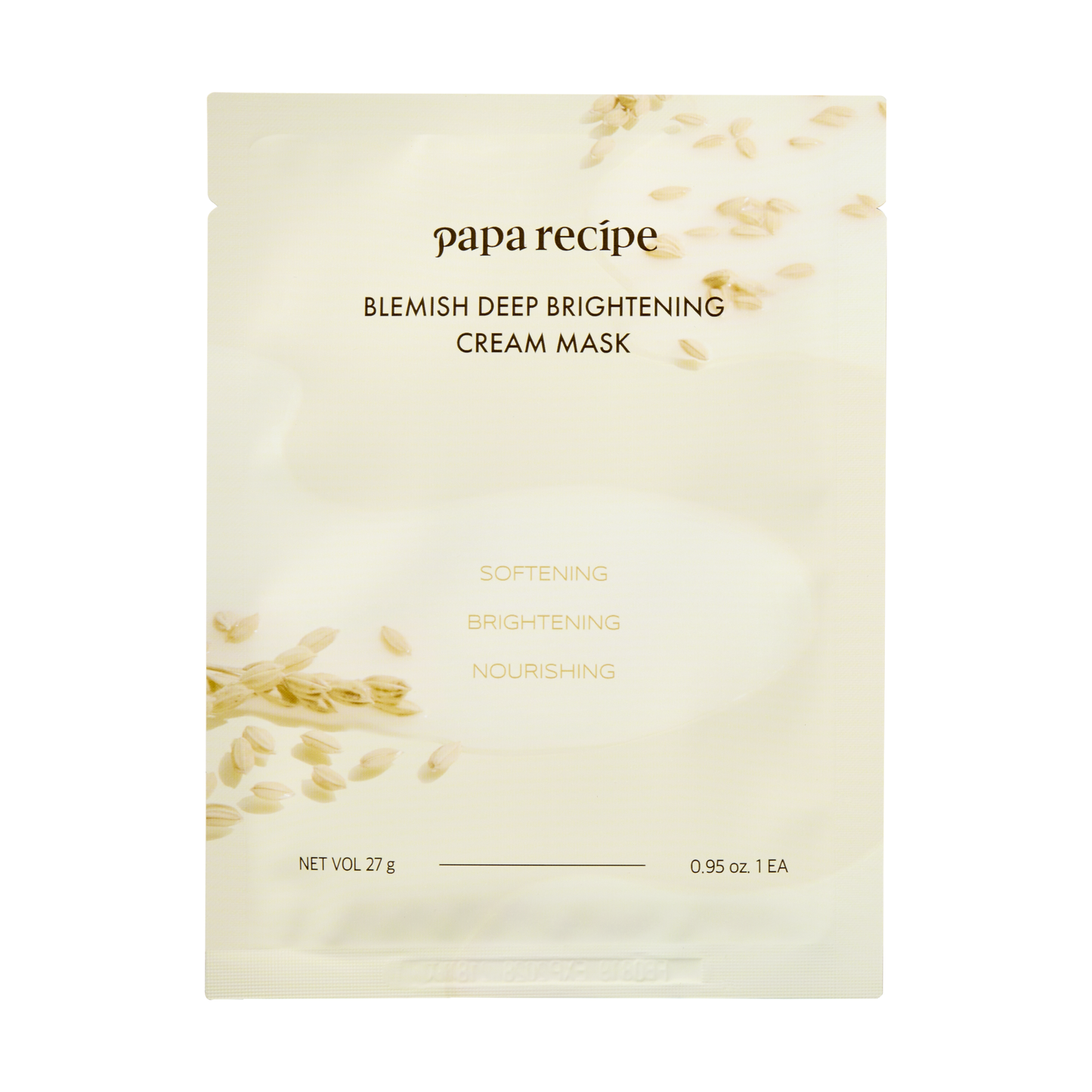 Освітлювальна маска ферментованим рисом і біотиками Papa Recipe Blemish Deep Brightening Cream Mask, 27 g