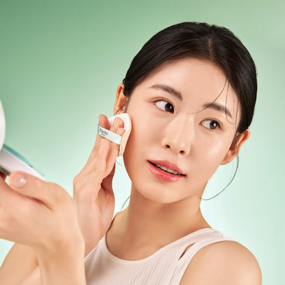 BB-кушон з центелою Purito Seoul Wonder Releaf Centella BB Cushion #21 Light Beige, 15 g + 15 g