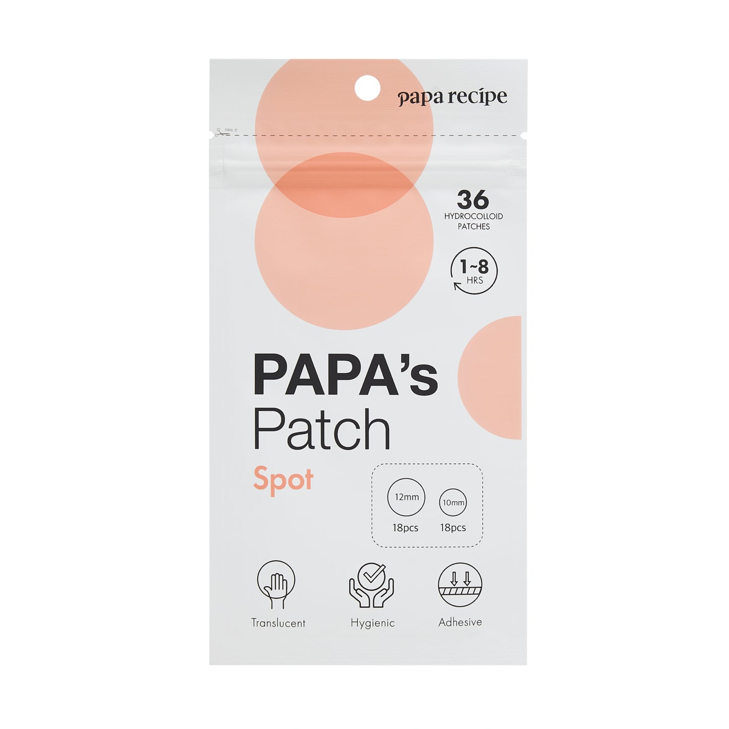 Патчі від висипаньз саліциловою кислотою Papa Recipe Papa’s Patch Spot, 36 pcs