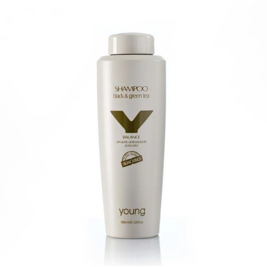 Шампунь для волосся YOUNG Balance Black & Green Tea Shampoo, 1000 ml