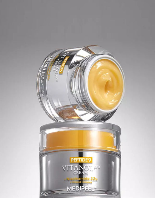 Крем для обличчя з пептидами і комплексом вітанолу Medi-Peel Peptide 9 Vitanol Cream Pro, 50ml