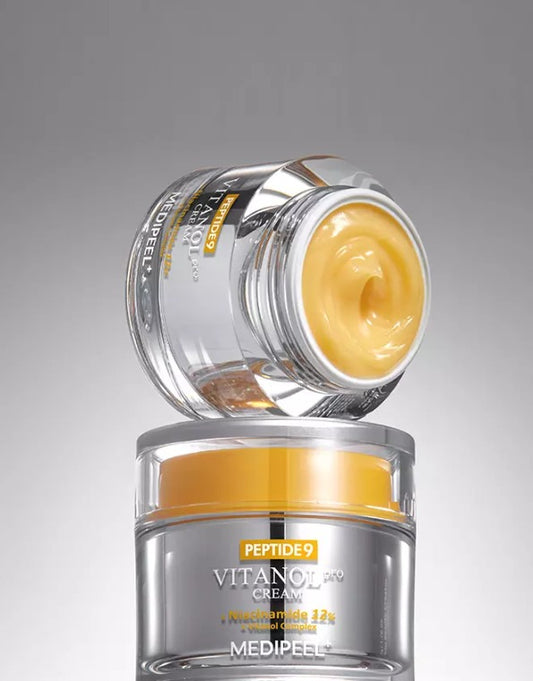 Крем для обличчя з пептидами і комплексом вітанолу Medi-Peel Peptide 9 Vitanol Cream Pro, 50ml
