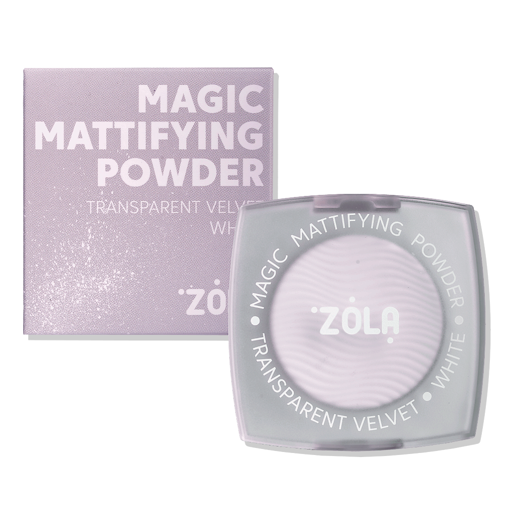Пудра ZOLA Magic Mattifying Powder WHITE