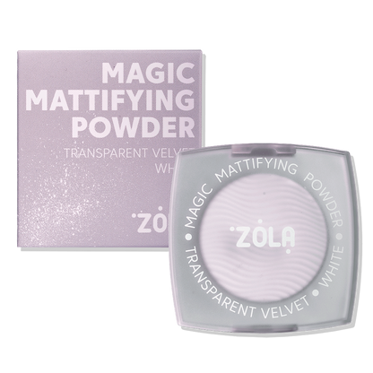 Пудра ZOLA Magic Mattifying Powder WHITE