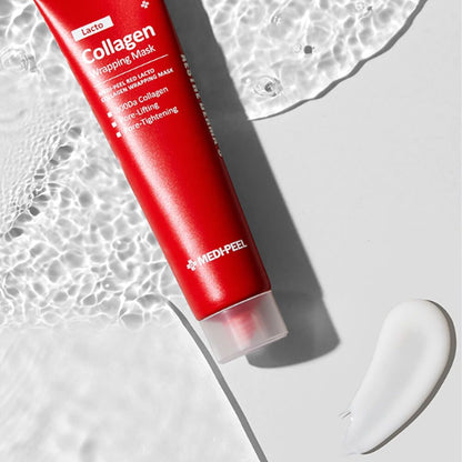 Маска-плівка для обличчя з колагеном Medi-Peel Red Lacto Collagen Wrapping Mask, 70ml