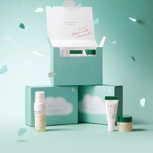 Набір мініатюр для обличчя AXIS-Y The Mini Glow Trio