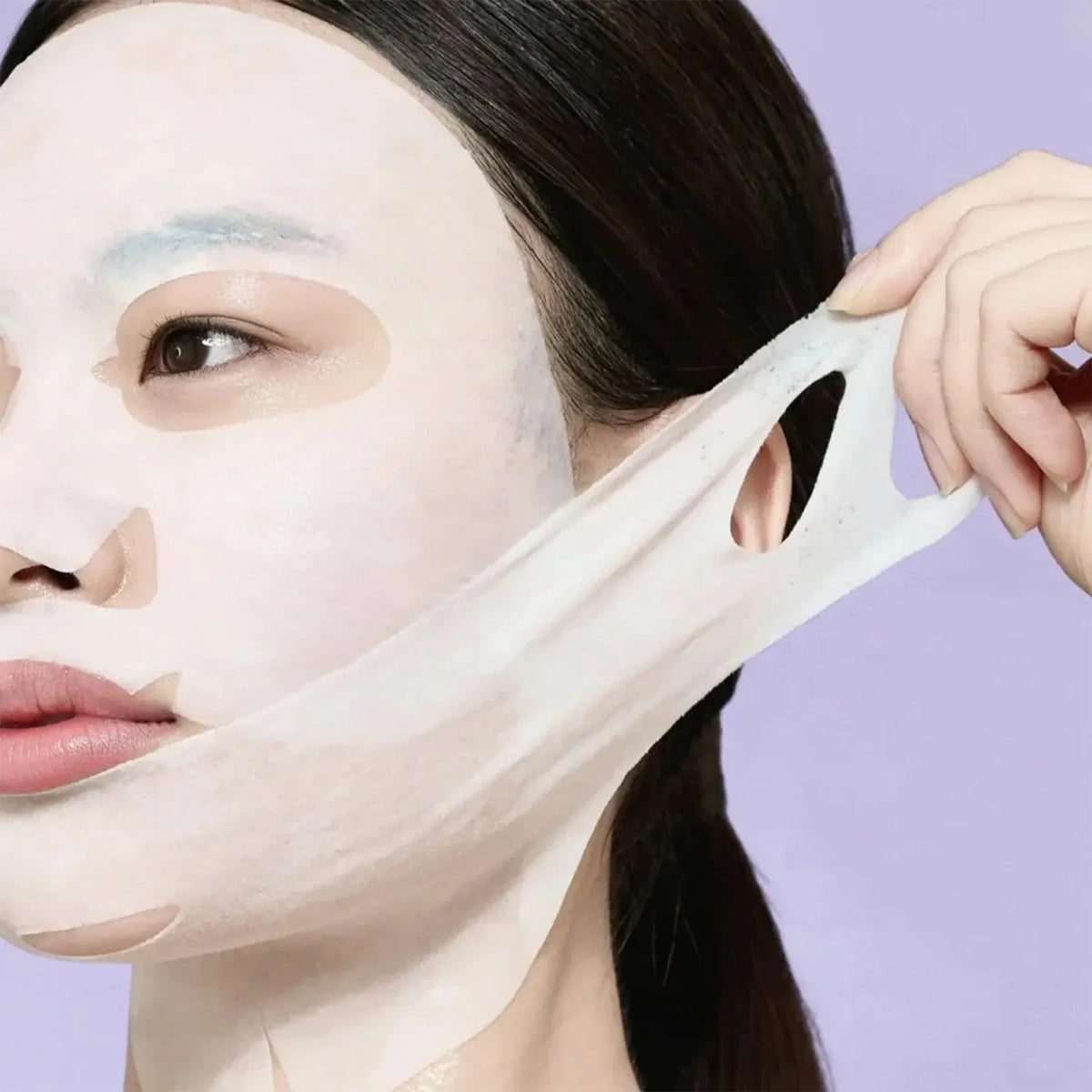 Ліфтинг-маска для пружності шкіри обличчя Numbuzin No.9 NAD Bio Lifting-sil Full Face Mask