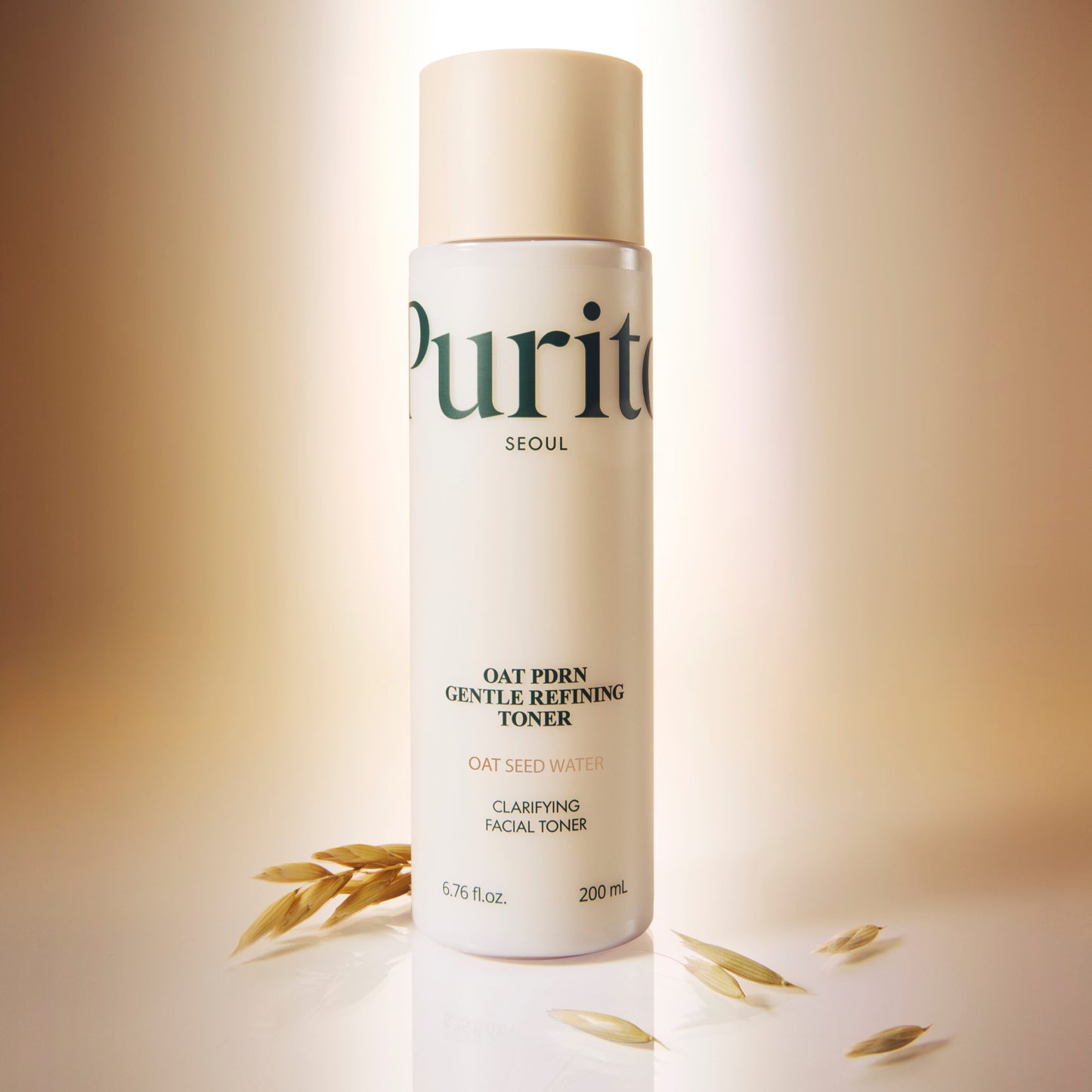 Відновлювальний тонер з PDRN на основі вівса Purito Seoul Oat PDRN Gentle Refining Toner, 200 ml