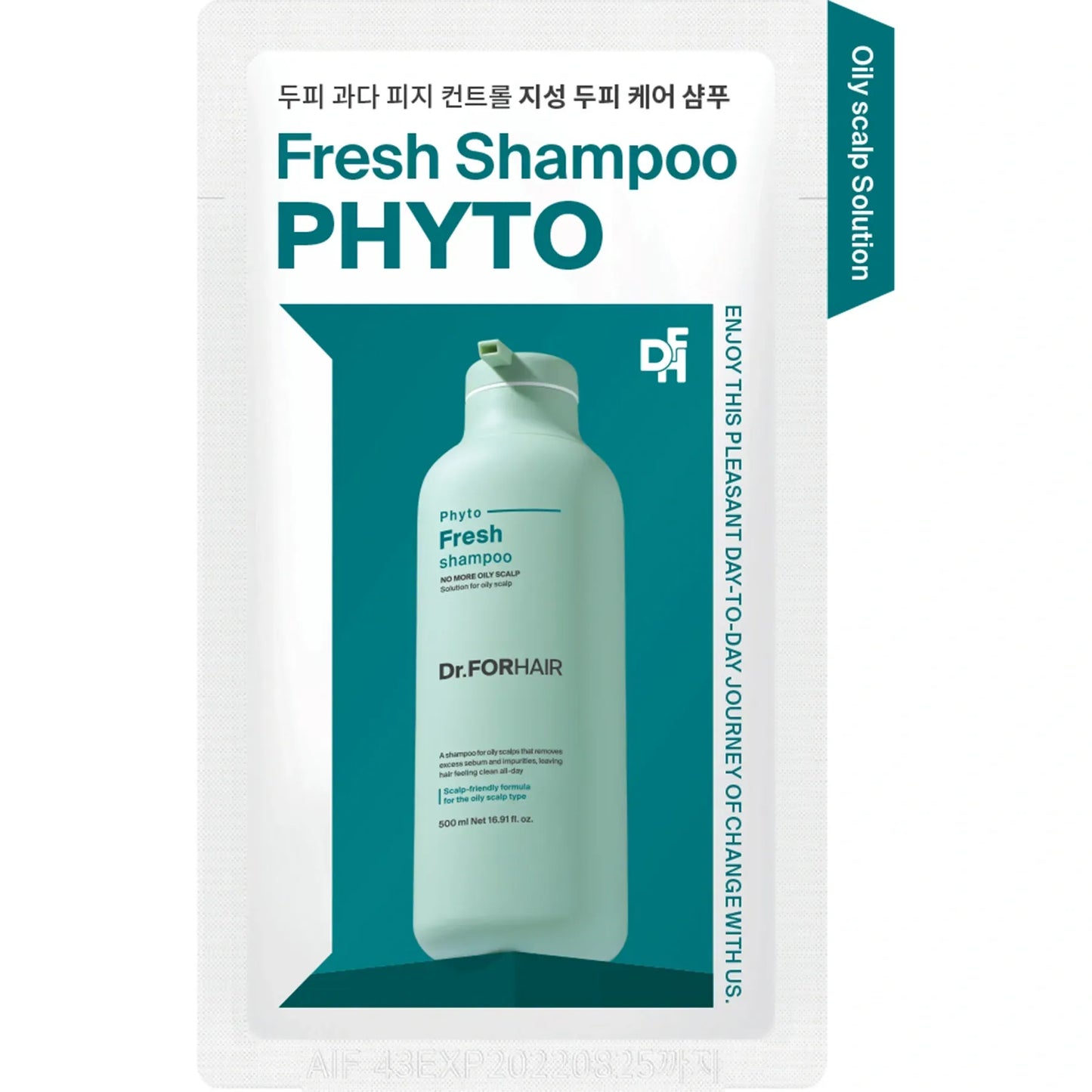Міцелярний шампунь для жирної шкіри голови Dr.FORHAIR Phyto Fresh