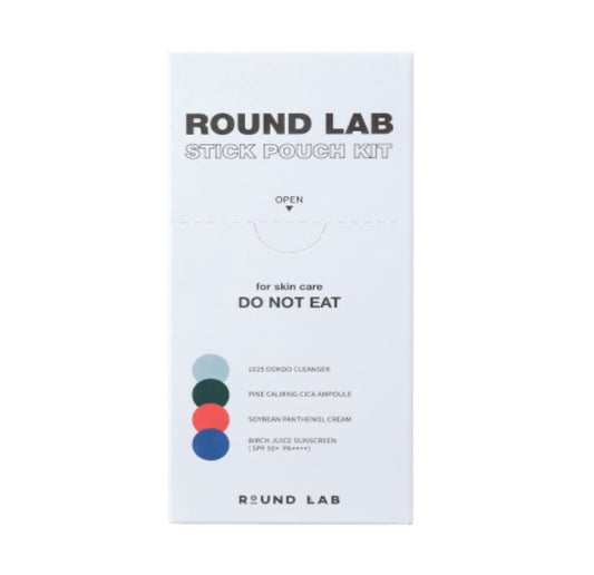 Набір мініатюр ROUND LAB Stick Pouch Kit