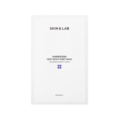 Зволожувальна тканинна маска SKIN&LAB Barrierderm Deep Moisture Sheet Mask, 25 ml