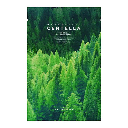 Тканинна маска для обличчя Skin 1004 Madagascar Centella Tea-Trica Relaxing Mask, 24 ml