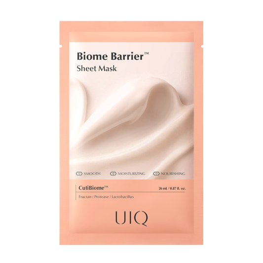 Зволожувальна тканинна маска UIQ Biome Barrier™ Sheet Mask, 26 ml