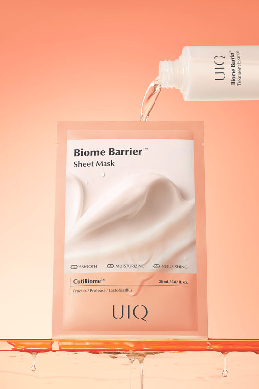 Зволожувальна тканинна маска UIQ Biome Barrier™ Sheet Mask, 26 ml