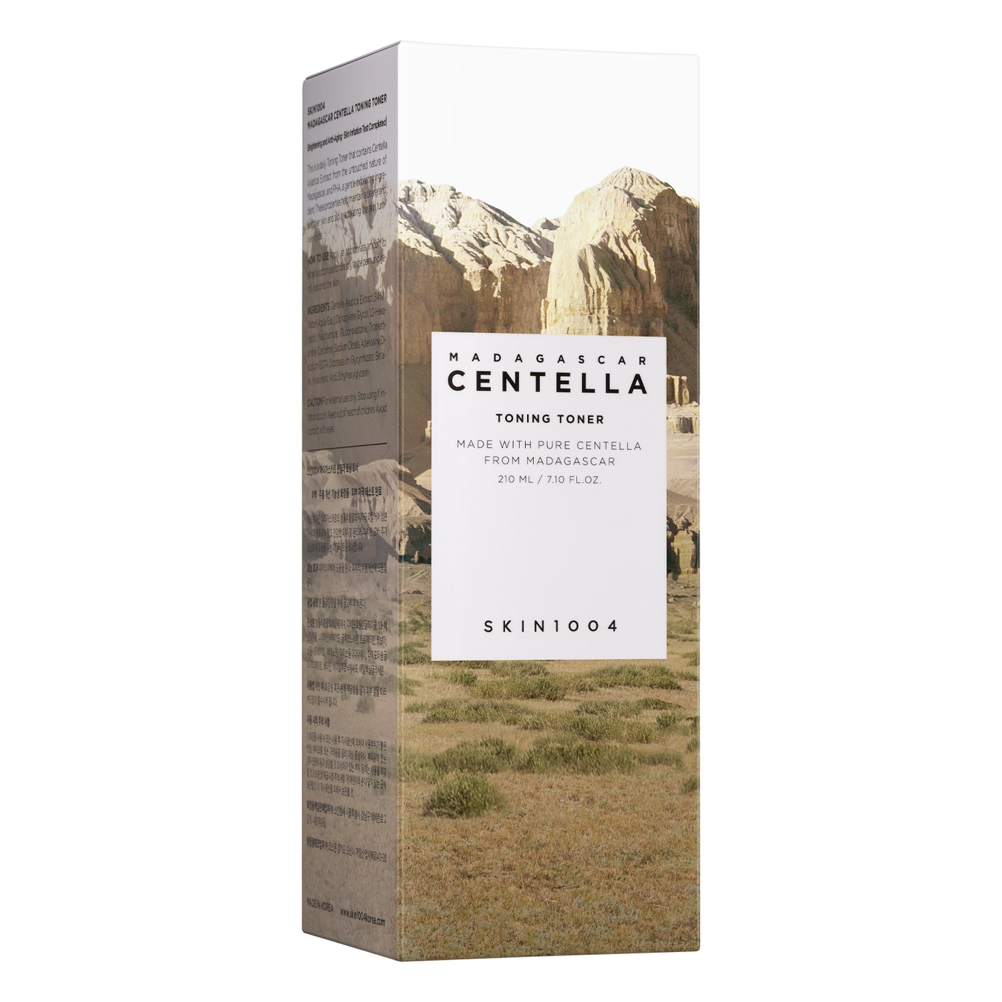Зволожувальний та заспокійливий тонер для обличчя Skin 1004 Madagascar Centella Toning Toner, 210ml