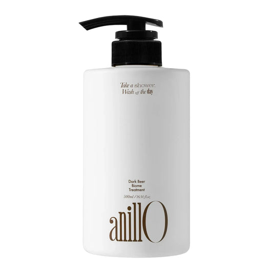 Укріплююча маска-кондиціонер для волосся ANILLO Dark Beer Biome Treatment, 500 ml