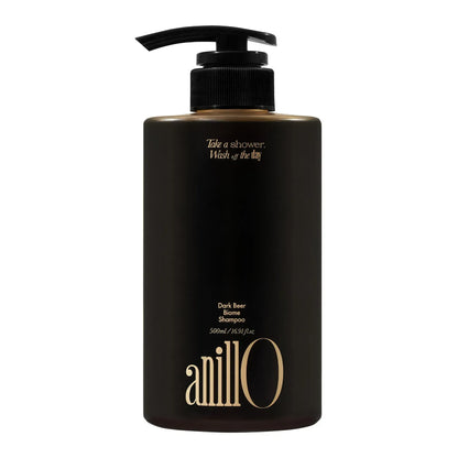 Укріплюючий шампунь для волосся ANILLO Dark Beer Biome Shampoo, 500 ml