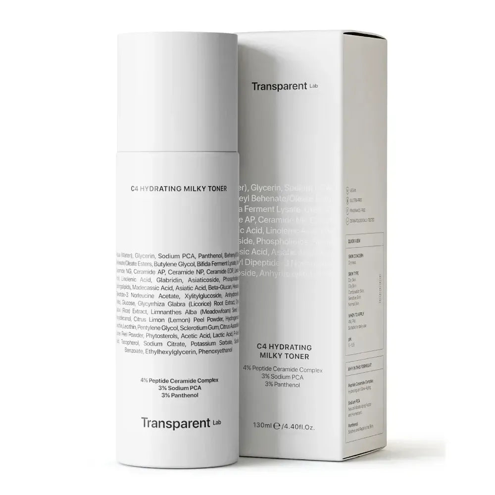 Зволожувальний молочний тонер Transparent-Lab C4 Hydrating Milk Toner, 130 ml